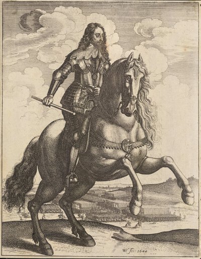 Charles I. State 3 by Wenceslaus Hollar